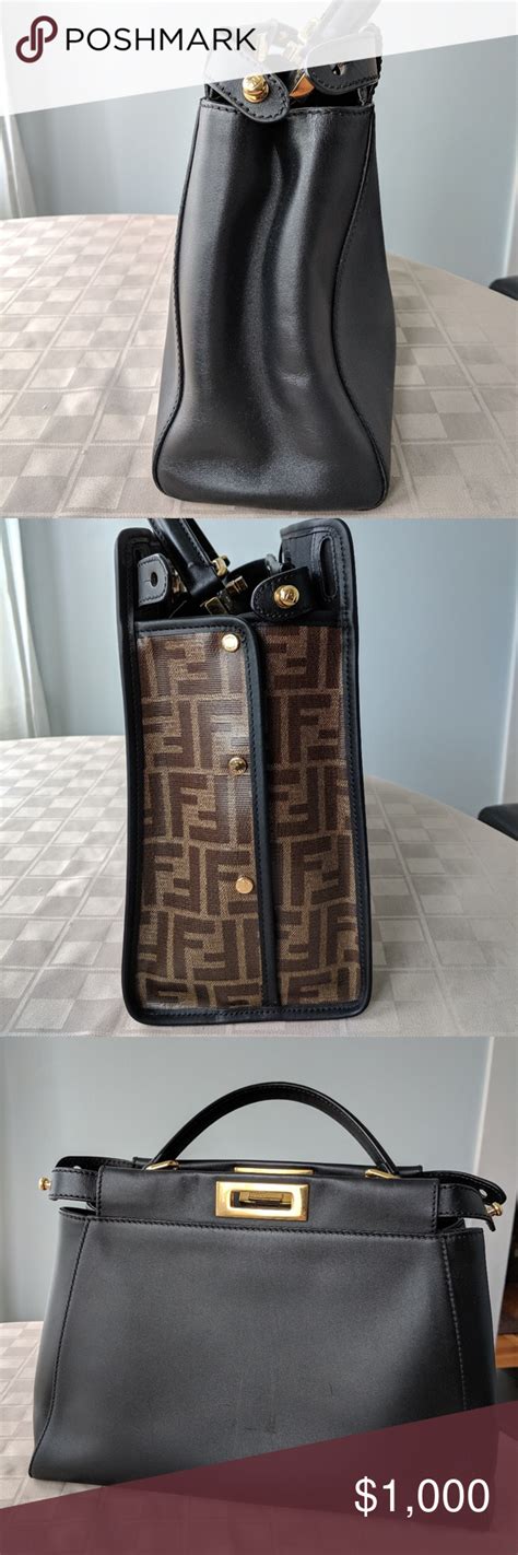 Fendi Medium Peekaboo Defender Cover 